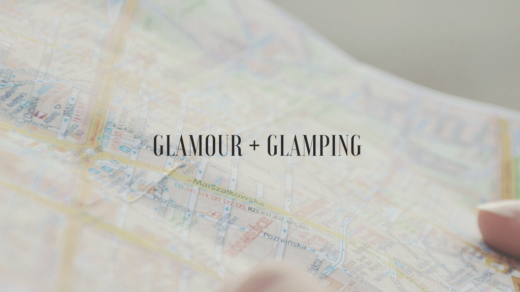 Glamping is the new camping. Glamping luxury style clothing 