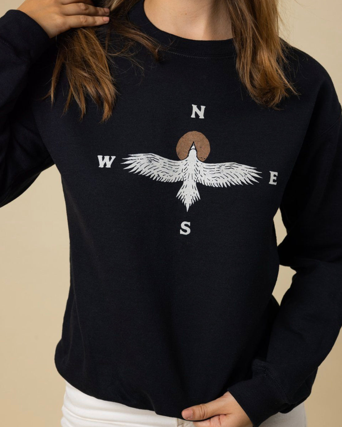 Eagle Compass Crewneck Sweatshirt