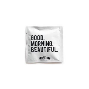 Individual Travel Towelette "Breathe Deeply" Daily Essentials